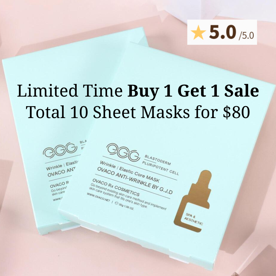 Egg BP Stem Cell Hydrogel Sheet Mask (5 Masks)
